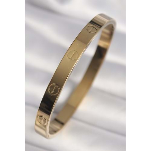 316L Çelik Gold Renk Model Kadın Kelepçe